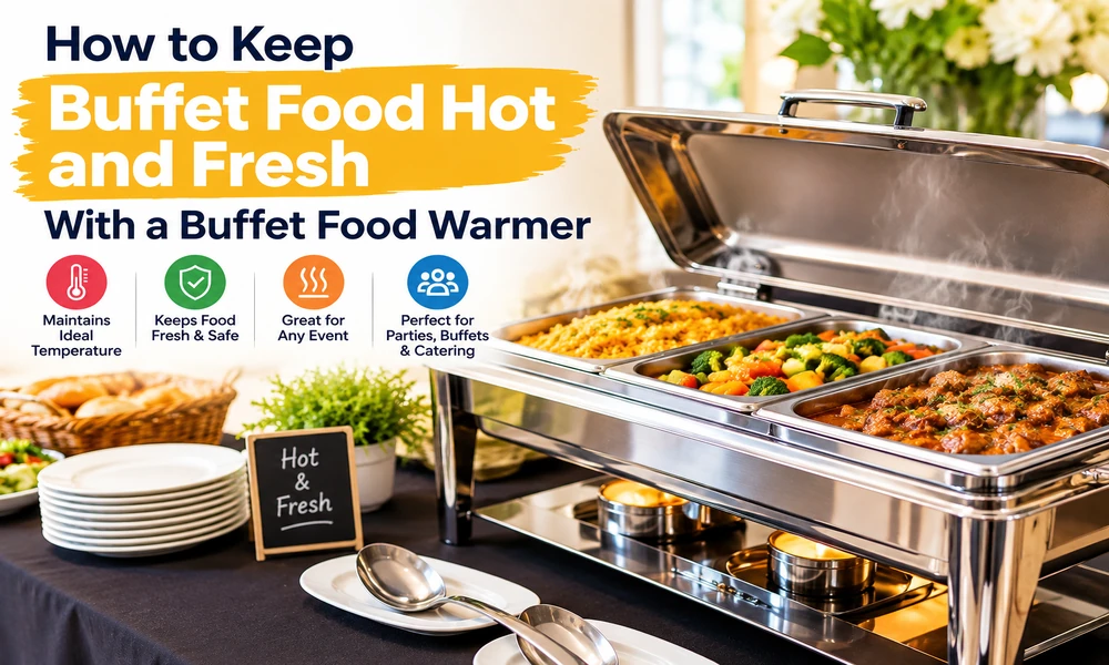 How to Keep Buffet Food Hot and Fresh With a Buffet Food Warmer